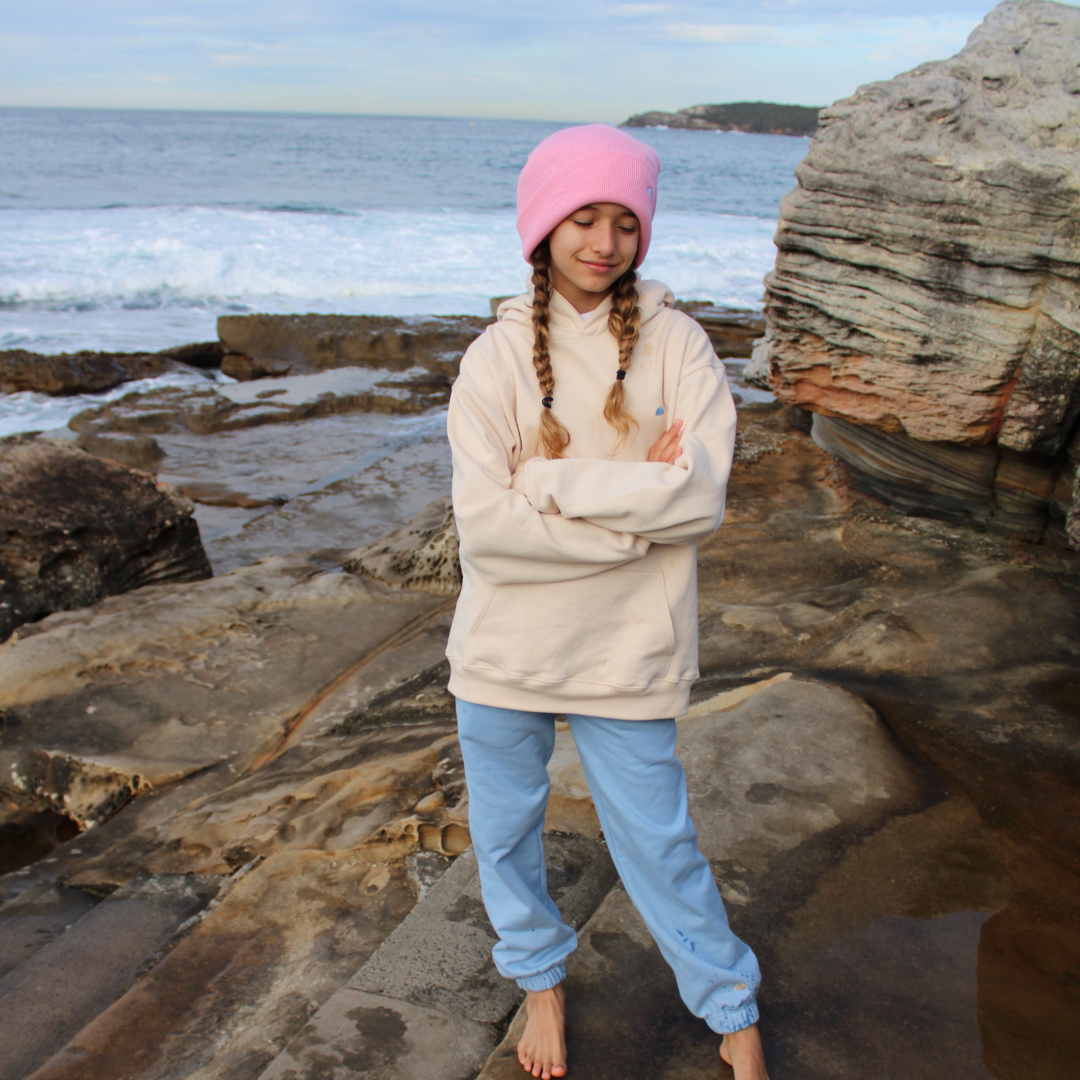 SYDNEY HOODIE IN WARM TAPIOCA